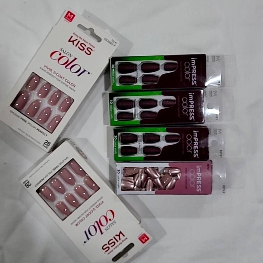 6 packs of press on nails